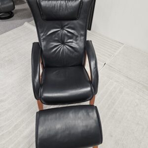 Brunstad Delta Legend lenestol med krakk - Bilde 5