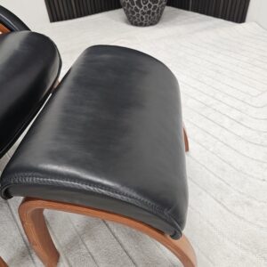Brunstad Delta Legend lenestol med krakk - Bilde 9
