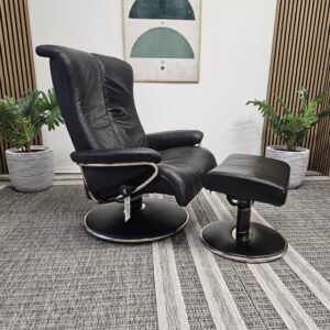 Stressless Blues (L) lenestol med krakk - Bilde 2