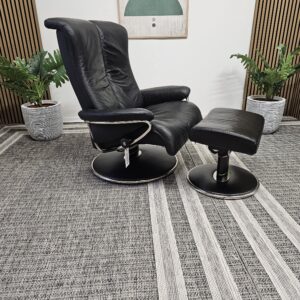 Stressless Blues (L) lenestol med krakk - Bilde 3