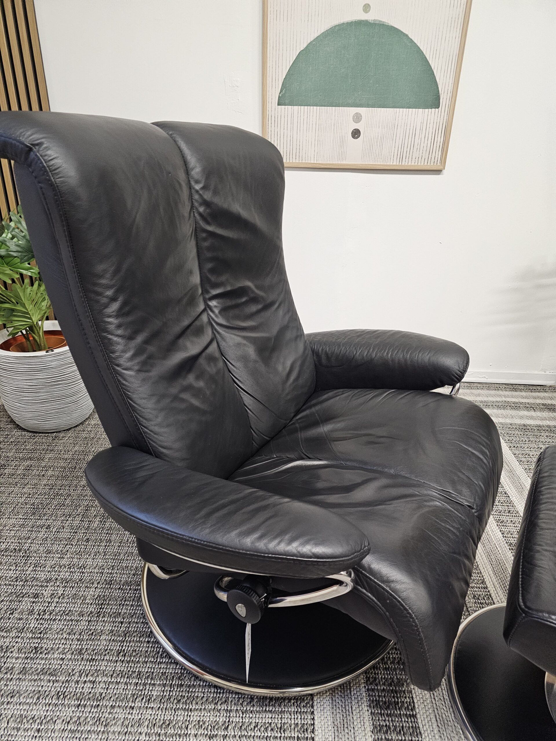 Stressless Blues (L) lenestol med krakk - Bilde 7
