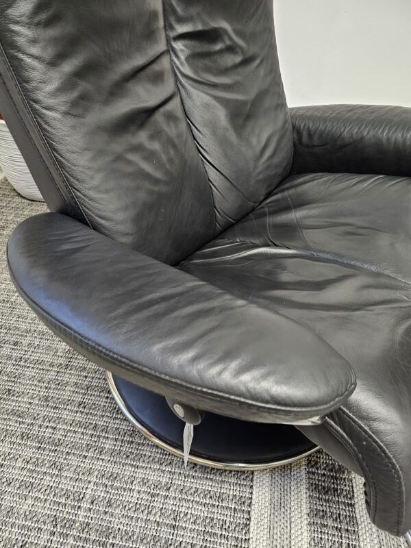 Stressless Blues (L) lenestol med krakk