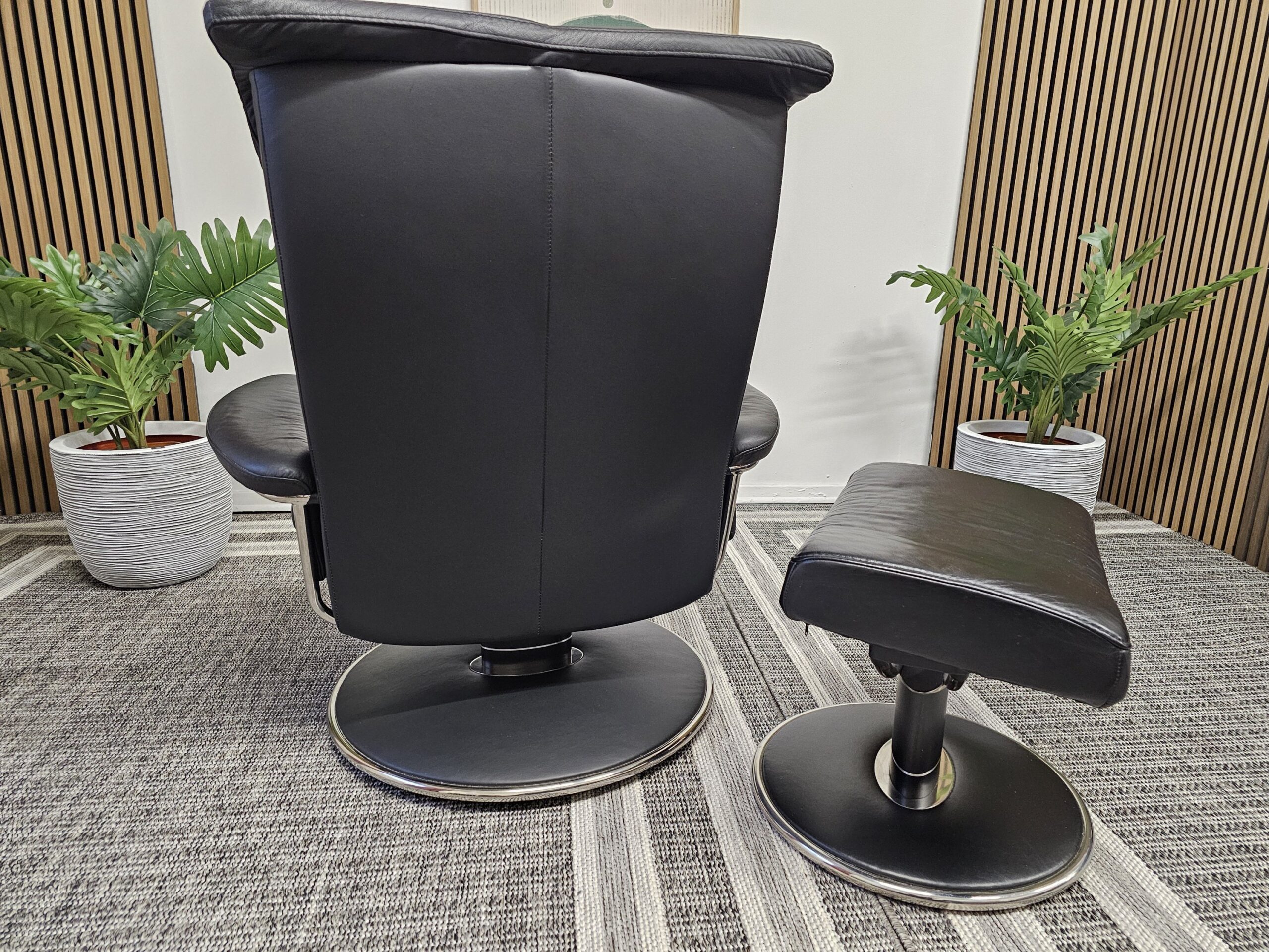 Stressless Blues (L) lenestol med krakk - Bilde 4