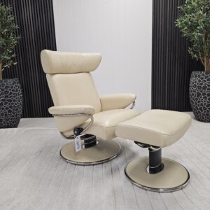 Stressless Jazz (M) lenestol med krakk - Bilde 5