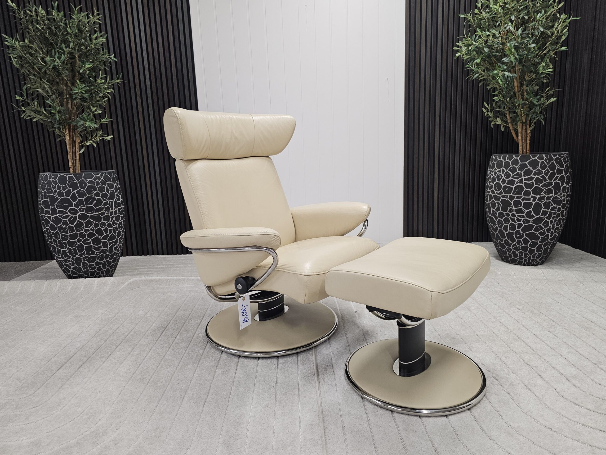 Stressless Jazz (M) lenestol med krakk - Bilde 5