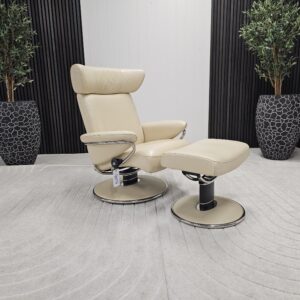 Stressless Jazz (M) lenestol med krakk - Bilde 3