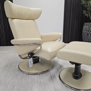 Stressless Jazz (M) lenestol med krakk - Bilde 2