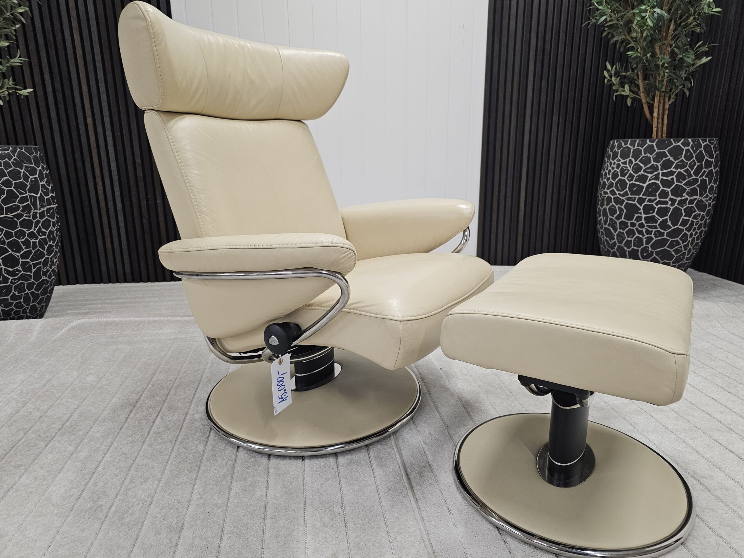 Stressless Jazz (M) lenestol med krakk - Bilde 2