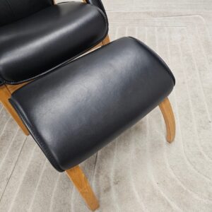 Brunstad Delta Legend lenestol med krakk - Bilde 8