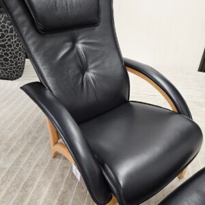 Brunstad Delta Legend lenestol med krakk - Bilde 2