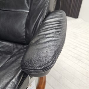 Hjellegjerde lenestol med krakk - Bilde 5