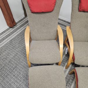 2 stk. Brunstad Delta lenestoler med krakk - Bilde 11
