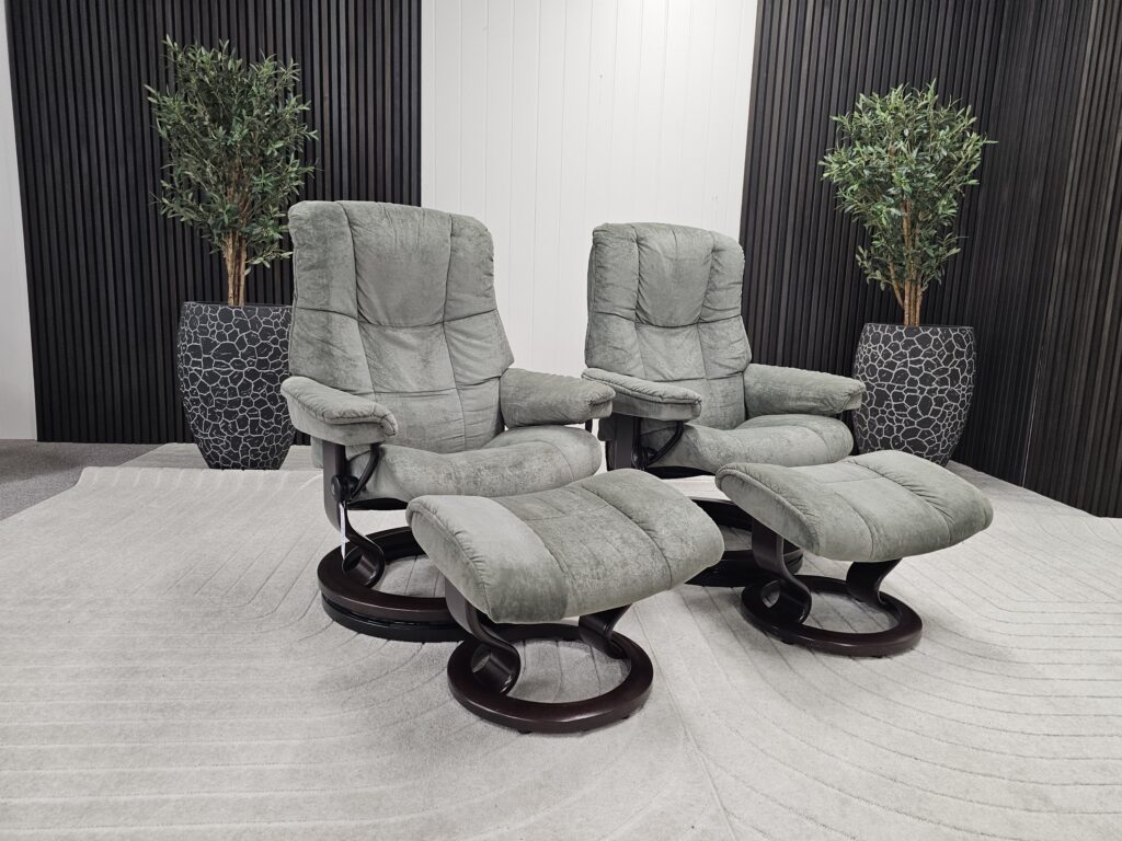 1 stk. Stressless Mayfair lenestol med krakk