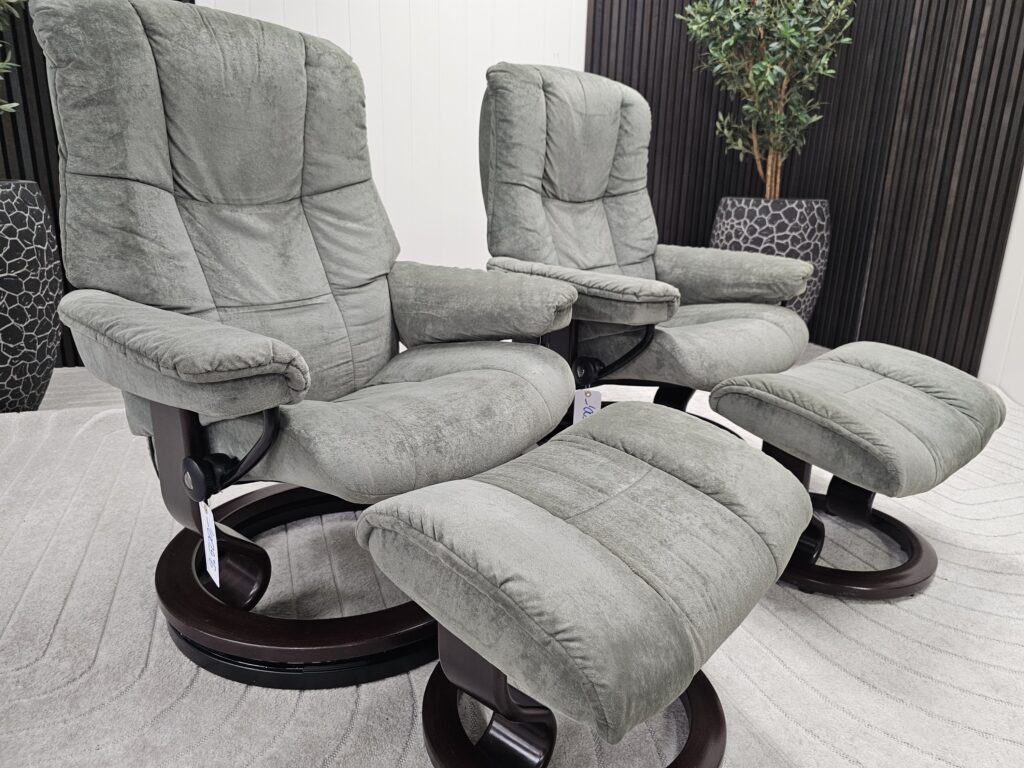 1 stk. Stressless Mayfair lenestol med krakk