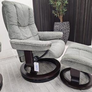 2 stk. Stressless Mayfair lenestoler med krakk - Bilde 10