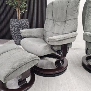 2 stk. Stressless Mayfair lenestoler med krakk - Bilde 6