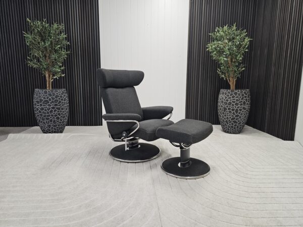 Stressless Jazz lenestol med krakk