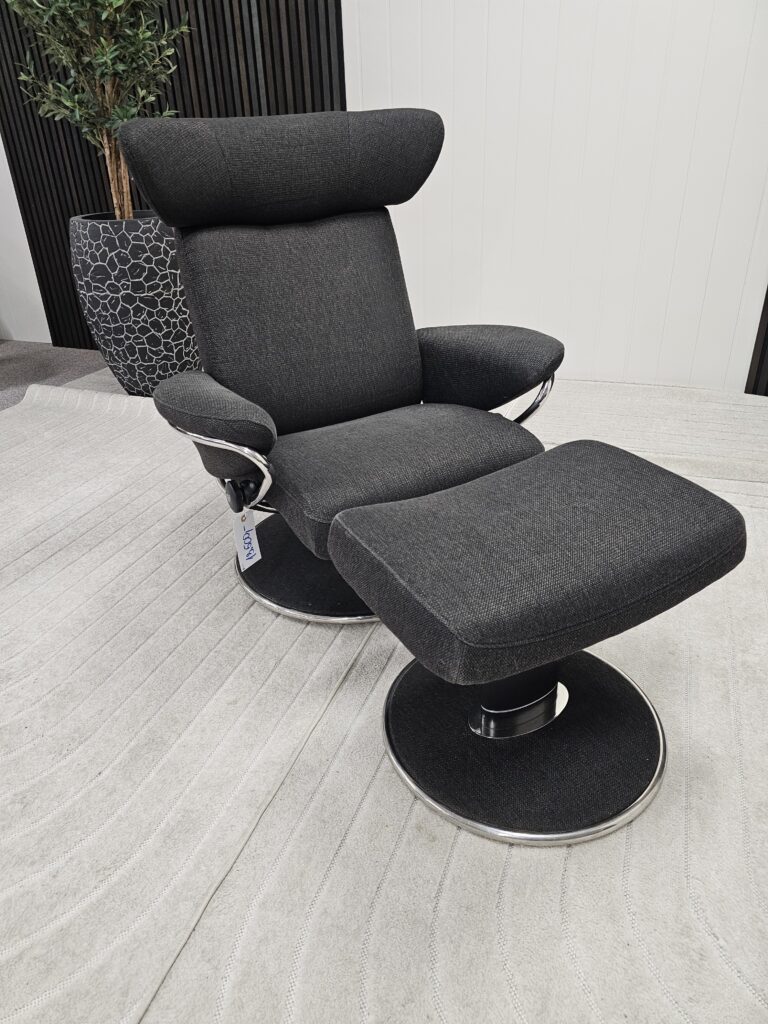 Stressless Jazz lenestol med krakk