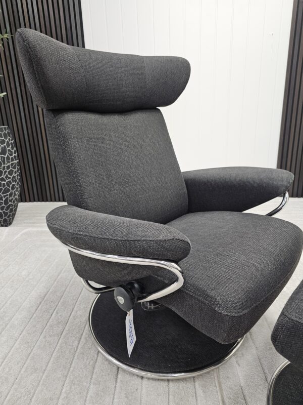 Stressless Jazz lenestol med krakk