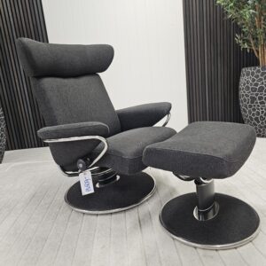 Stressless Jazz lenestol med krakk - Bilde 2