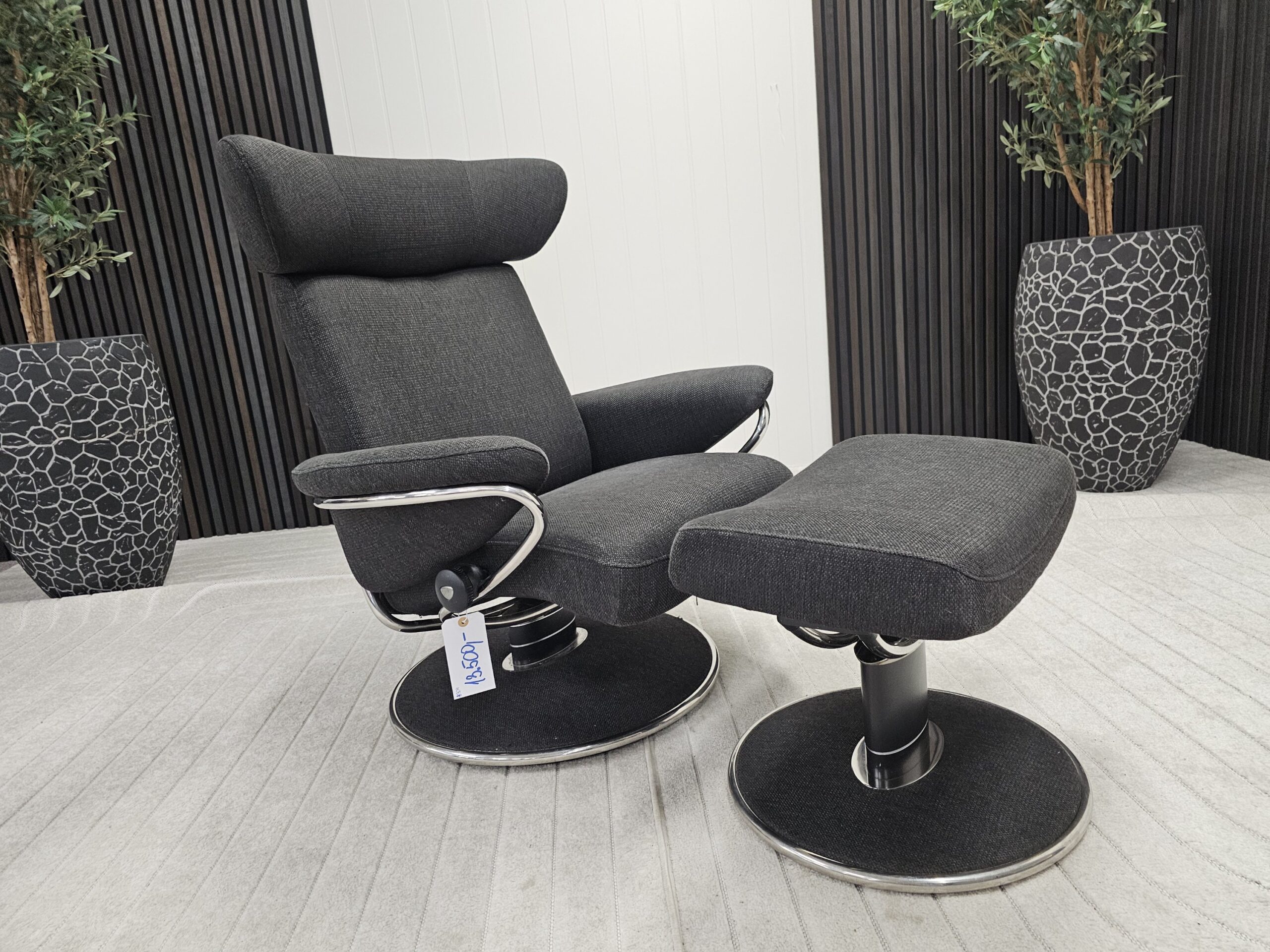 Stressless Jazz lenestol med krakk - Bilde 2