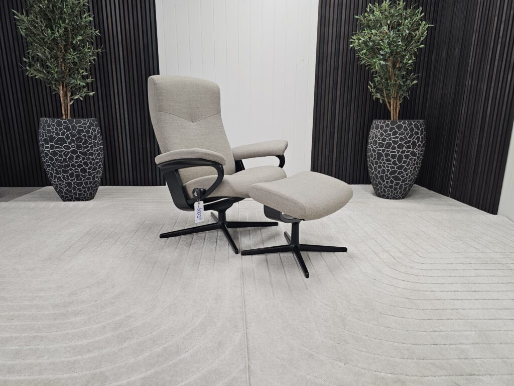 Stressless Dover lenestol med krakk