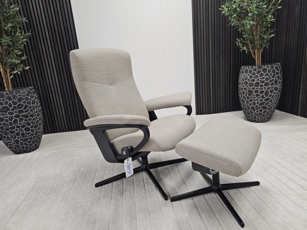 Stressless Dover lenestol med krakk