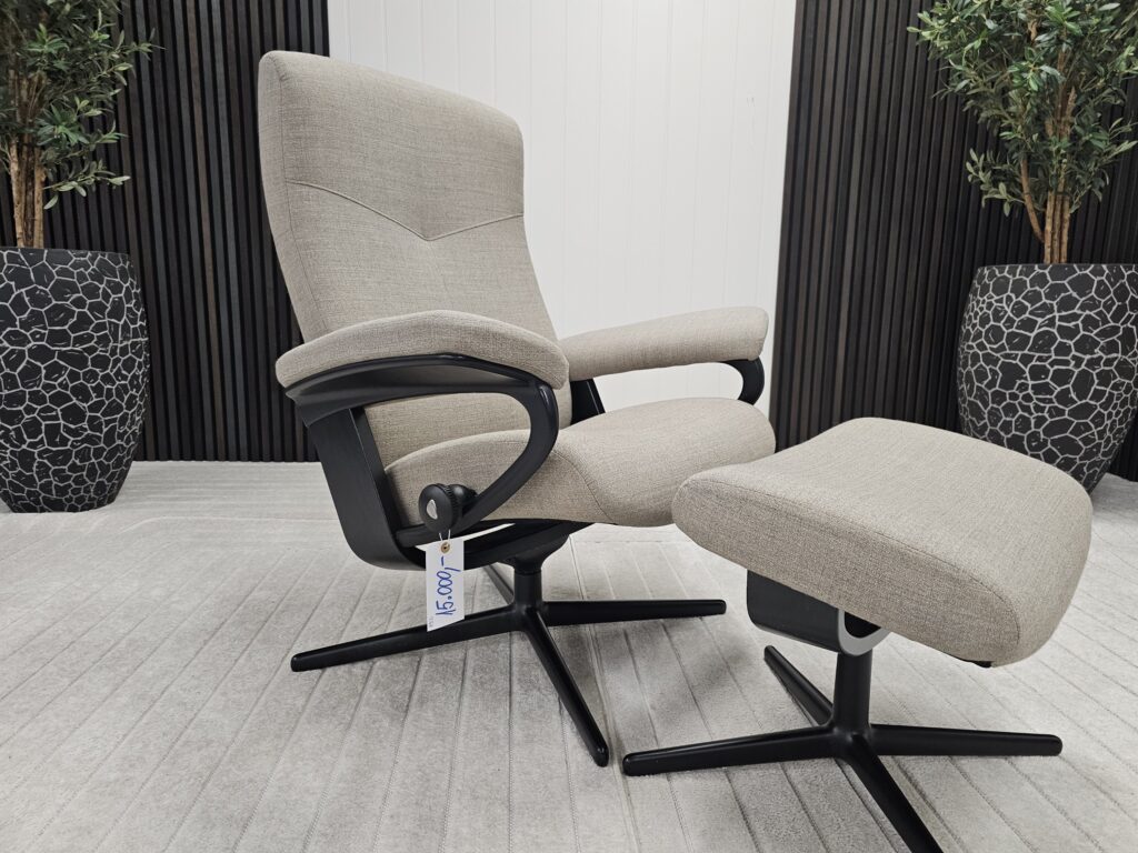 Stressless Dover lenestol med krakk