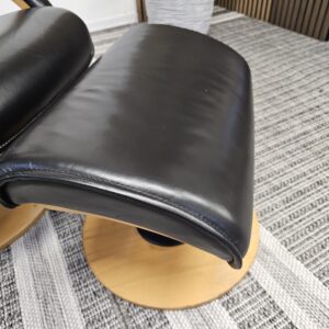Brunstad Delta Swing lenestol med krakk - Bilde 5