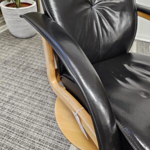Brunstad Delta Swing lenestol med krakk - Bilde 8