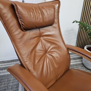 2 stk. Brunstad Delta Legend lenestoler med krakk - Bilde 7