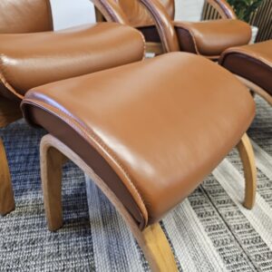2 stk. Brunstad Delta Legend lenestoler med krakk - Bilde 14