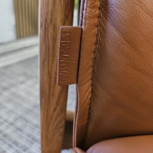 2 stk. Brunstad Delta Legend lenestoler med krakk - Bilde 8