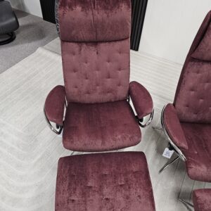 2 stk. Stressless London lenestoler med krakk - Bilde 13