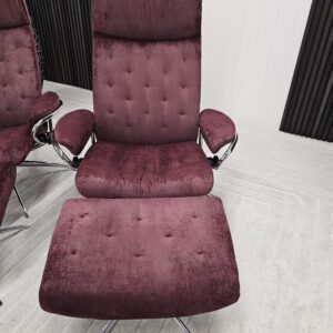 2 stk. Stressless London lenestoler med krakk - Bilde 14
