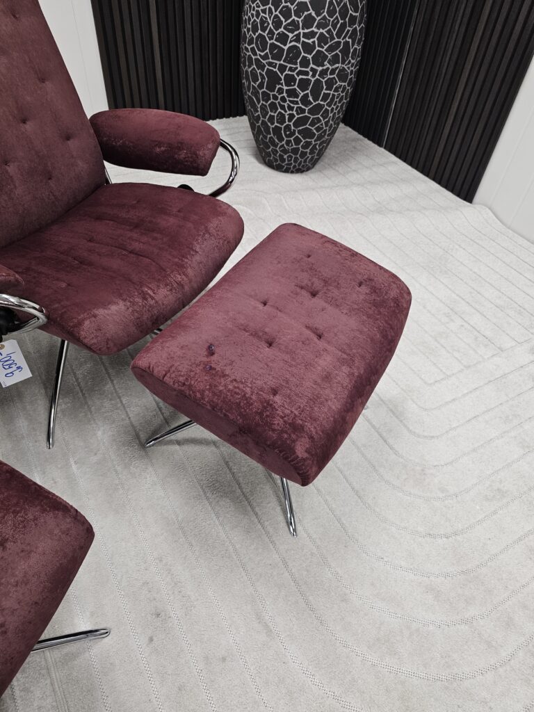 2 stk. Stressless London lenestoler med krakk