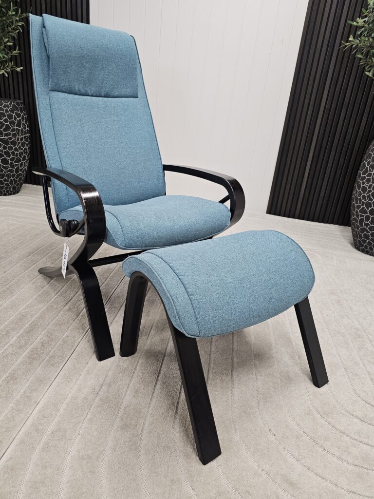 Stressless James lenestol med krakk