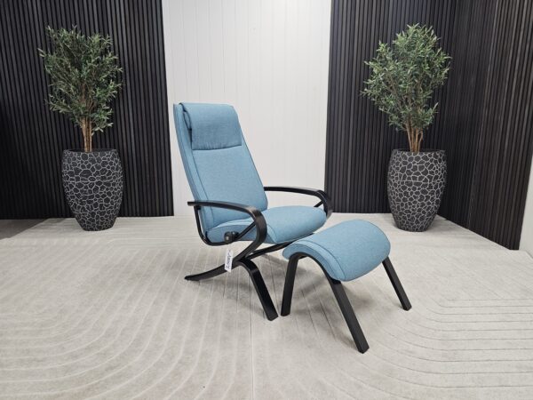 Stressless James lenestol med krakk