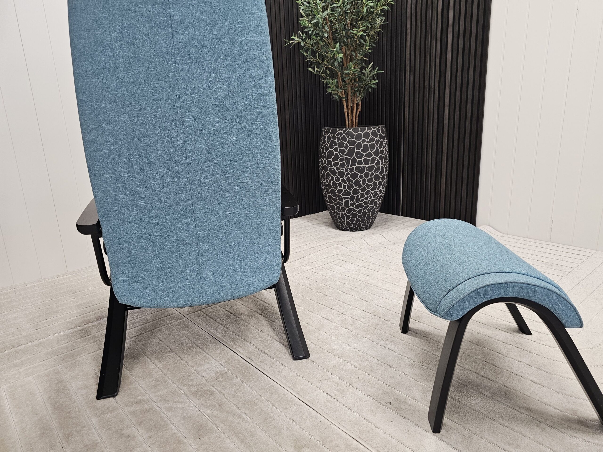 Stressless James lenestol med krakk - Bilde 6