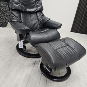 3 stk. Stressless Reno lenestoler med krakk - Bilde 15