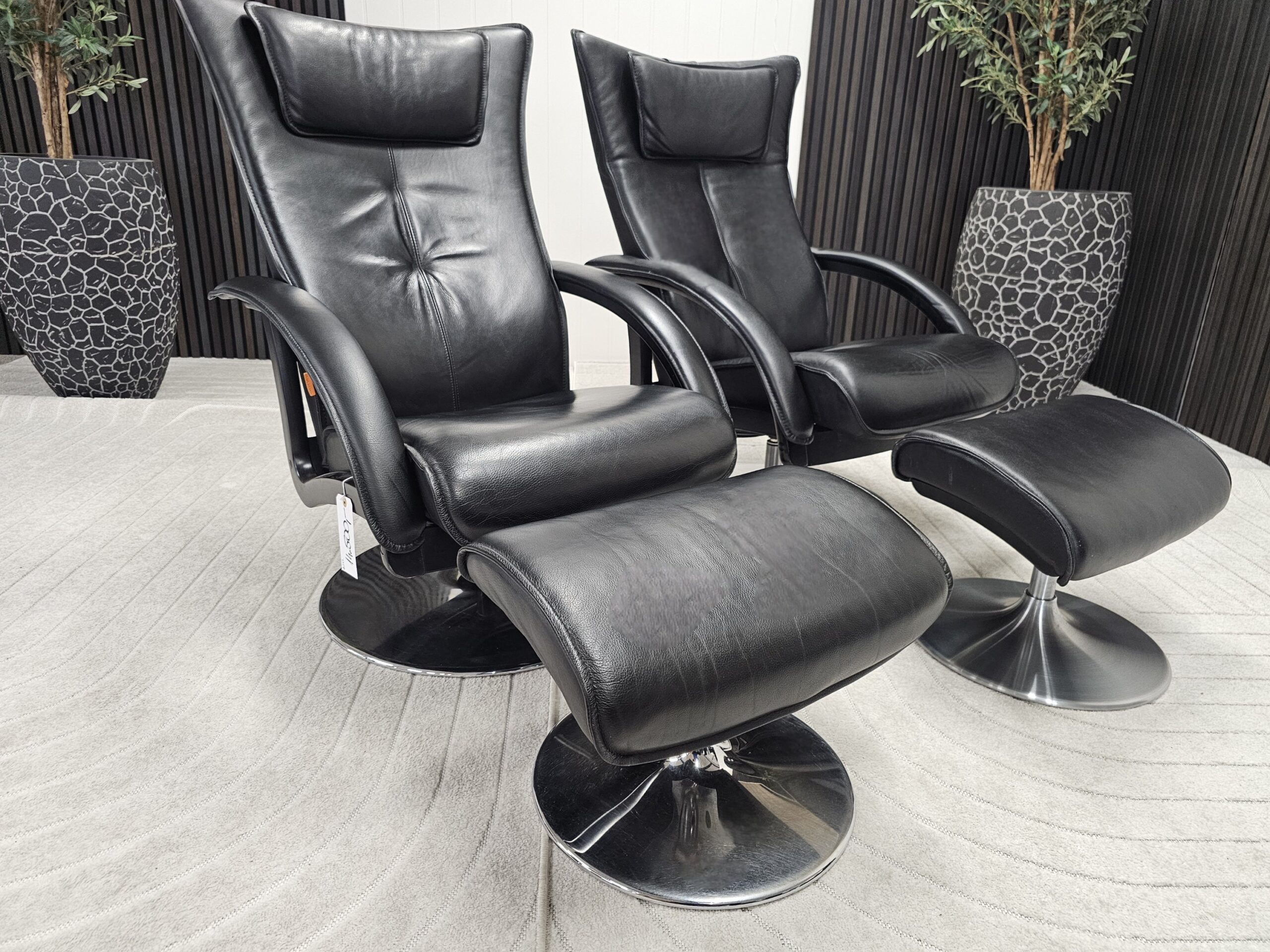 2 stk. Brunstad Delta Swing lenestol m/krakk - Bilde 1
