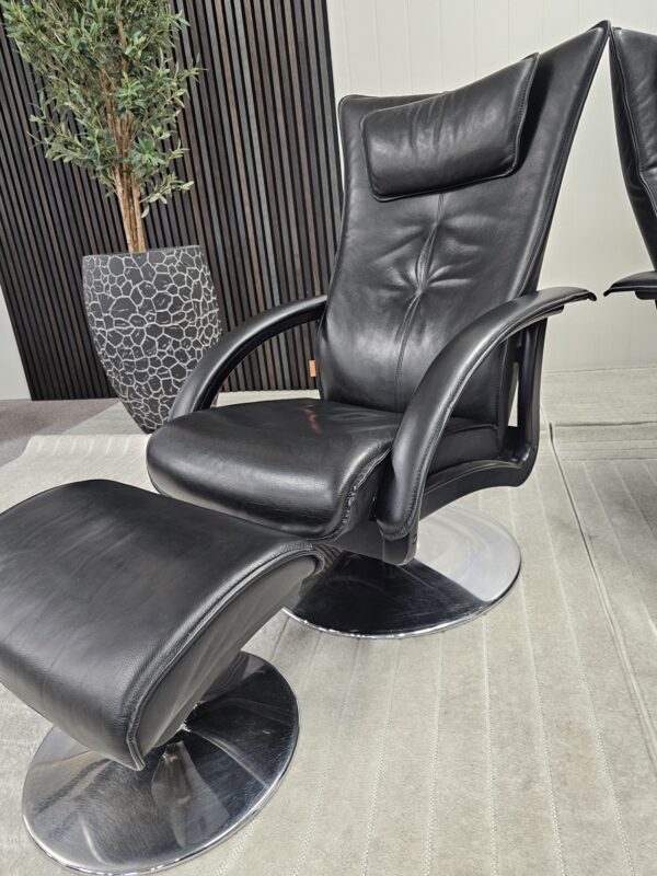 2 stk. Brunstad Delta Swing lenestol m/krakk