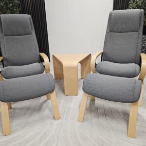 2 stk. Stressless James lenestol m/krakk og bord - Bilde 8