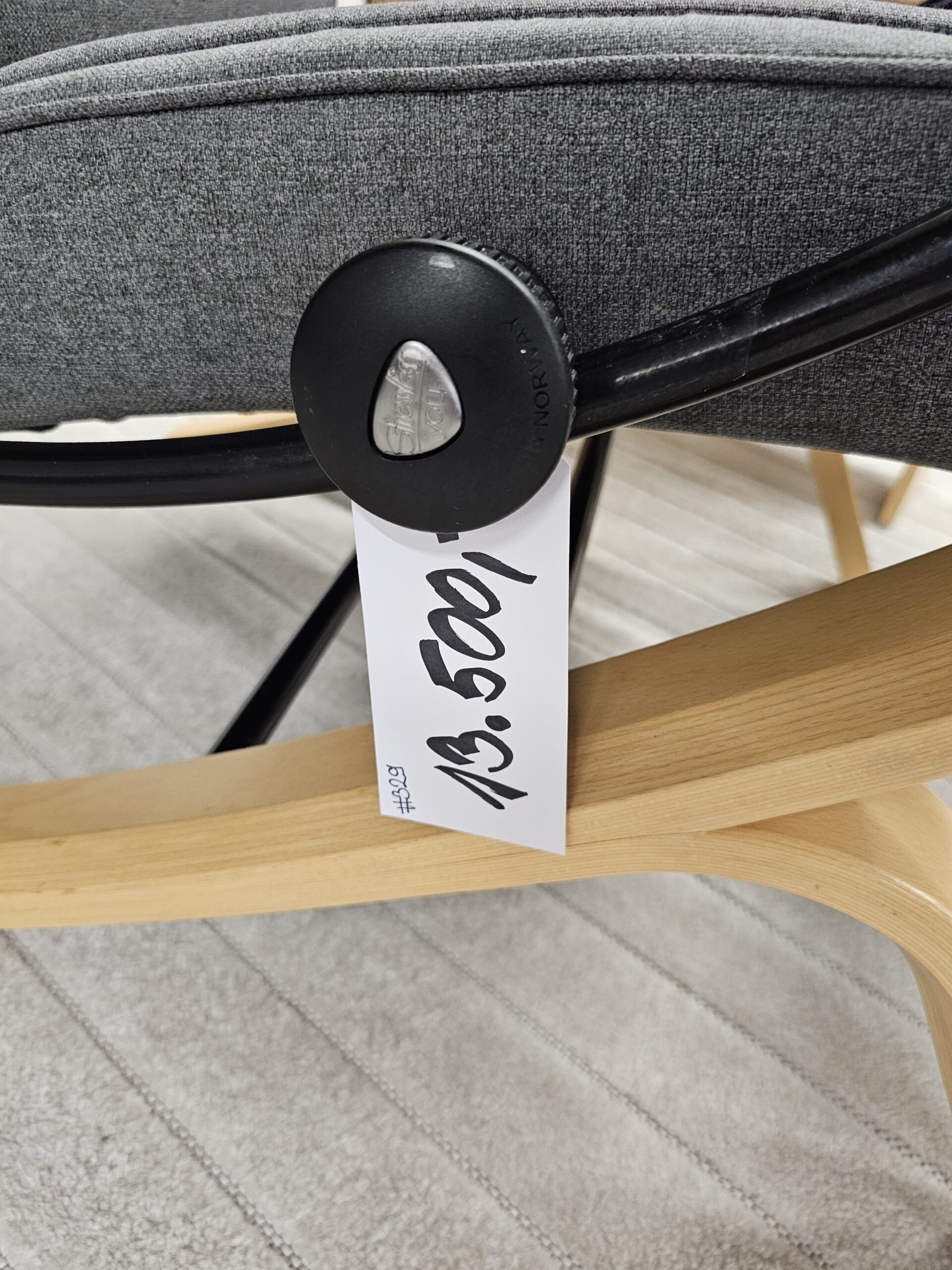 2 stk. Stressless James lenestol m/krakk og bord - Bilde 19