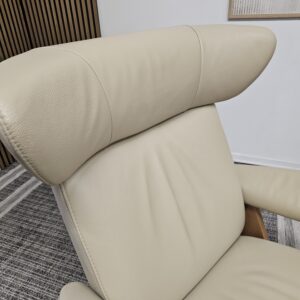 Ikonisk Stressless Jazz Signature lenestol med krakk - Bilde 9