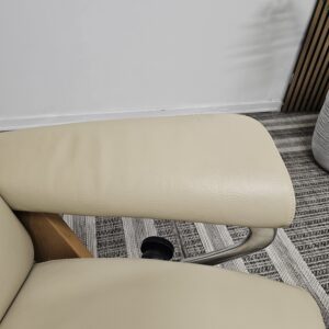 Ikonisk Stressless Jazz Signature lenestol med krakk - Bilde 8