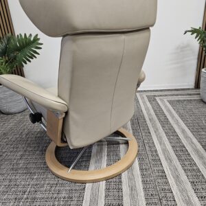 Ikonisk Stressless Jazz Signature lenestol med krakk - Bilde 10