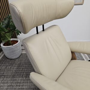 Ikonisk Stressless Jazz Signature lenestol med krakk - Bilde 14