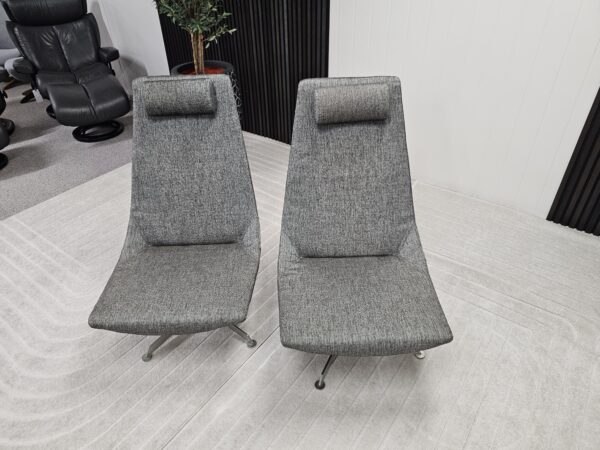 2 stk. Conform lenestoler- loungstoler