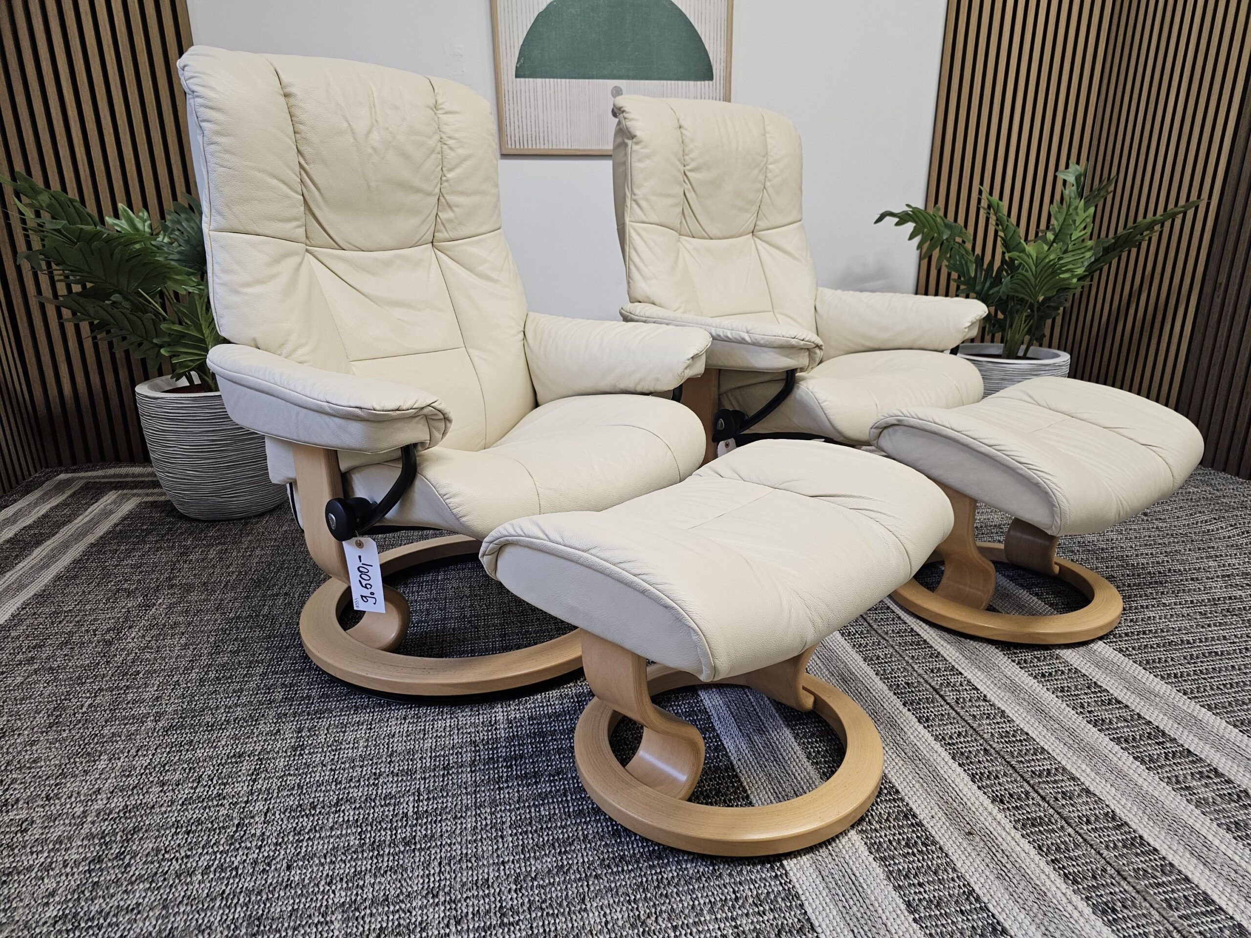 2 stk. Stressless Mayfair lenestol m/krakk - Bilde 1